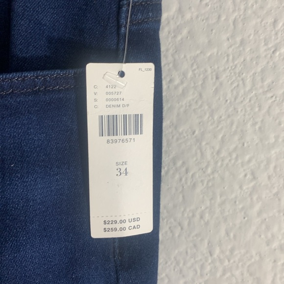 Size 34 PAIGE ANTHROPOLOGIE Laurel Canyon High-Rise Flare women Jeans - Picture 7 of 8